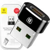Baseus Rozdeľovací adaptér USB typu C na kábel USB čierny Náhľad obrázku produktu 5