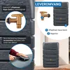 4rain SLIM STONE DECOR wandtank 510 L graphite grey Productafbeelding-voorbeeld 4