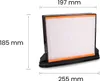KOMA HFBS4 - Hepa filter pre vysávače Bosch GAS25, Hitachi, Náhľad obrázku produktu 4