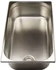 Waschbecken Edelstahl 1/1 x 150mm tief  GN Pan Basin mit Produktbild-Vorschau 1