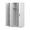 Drehtürenschrank, Kinderkleiderschrank 120 cm Weiß/Weiß, Produktbild-Vorschau 5