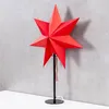 LED Stern Rot H50cm mit Standfuß Weihnachten Leuchtstern Produktbild-Vorschau 8