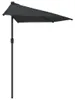 vidaXL Balkon-Sonnenschirm mit Alu-Mast Anthrazit 300x155 Produktbild-Vorschau 4
