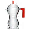 Alessi MDL02/6 R Pulcina Espressomaschine - Gußaluminium. Produktbild-Vorschau 1