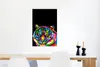 MuchoWow® Poster Tiger - Schwarz - Regenbogen 60x90 cm - Produktbild-Vorschau 5