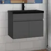 Waschtisch mit Unterschrank 60cm BERGEN Badmöbel Set Produktbild-Vorschau 1