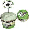 Muffinset Fussball, 48 teilig Produktbild-Vorschau 5