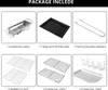 FCH Grill Griglia a carbone Grill in acciaio inox con Anteprima dell’immagine prodotto 7