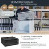 HMF 65704-02 Netzwerkschrank, Serverschrank 19 Zoll, 4 HE, Produktbild-Vorschau 2