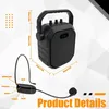 Retekess TC102 Amplificateur vocal sans fil, Haut-parleur Voir les images du produit 2