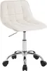 A cream-colored office chair with a tufted seat and back, on a white background. Produktbild-Vorschau