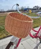 WikliBOX - Cesto in vimini per bicicletta naturale con Anteprima dell’immagine prodotto 4