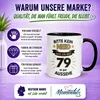 Tasse 79. Geburtstag Mann – „Bitte kein Neid“ – Geschenk Produktbild-Vorschau 7