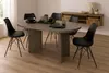 Esstisch oval mit geraden Kanten 204x90 cm Holz Graue-Optik Produktbild-Vorschau 4