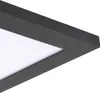 Lindby LED-Panel Enhife, schwarz, 30 x 30 cm, Metall, Produktbild-Vorschau 6