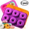 Silikonform, Silikon-Donutform, Donut-/Doughnutform, Produktbild-Vorschau 1