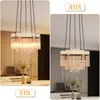 ZMH závěsná lampa jídelní stolní závěsná lampa 5 plamenů Náhled obrázku produktu 7