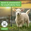 AREBOS Mobiler Begrenzungszaun 20 m, Flexibler Gartenzaun Produktbild-Vorschau 8