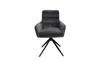 byLIVING Esszimmerstuhl 2er Set PURA / Grob-Cord dunkelgrau Produktbild-Vorschau 4