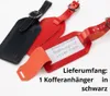 Travelite etichetta per bagagli in pelle etichetta per nome Anteprima dell’immagine prodotto 4