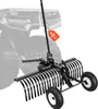 VEVOR Râteau à foin pour tracteur tondeuse 1219 mm, râteau Voir les images du produit 1