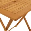 vidaXL Klappbarer Gartentisch 60x60x75 cm Massivholz Akazie Produktbild-Vorschau 18
