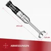 Stabmixer - leistungsstarkes Set 1500W tragbar schwarz/grau Produktbild-Vorschau 6