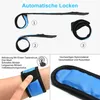 6er Set LED Klack-Armband aus Nylon, LED Leuchtarmband Produktbild-Vorschau 2