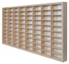 Wandregal für 80 Modellautos 1:64, hängende Holzvitrine für Produktbild-Vorschau 5