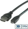 ROLINE HDMI High Speed Kabel mit Ethernet, HDMI ST - Micro Produktbild-Vorschau 5