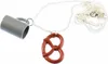 Halskette Kette 80cm Miniblings Brezel Maß Bier Bierkrug Produktbild-Vorschau 3