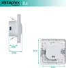 2x Oktaplex Bewegungsmelder Unterputz Infrarotsensor 160° Produktbild-Vorschau 6