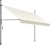 tectake® Klemmmarkise mit Handkurbel einfache Montage Produktbild-Vorschau 1