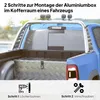 HOMCOM Gerätekasten Werkzeugkasten Deichselbox Transportbox Produktbild-Vorschau 6