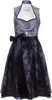 Edelnice Midi Dirndl 2-teilig Stehkragen Adriana 52 Produktbild-Vorschau 1