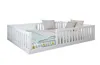 Bodenbett 140x200 cm Montessori Kinderbett mit abnehmbaren Produktbild-Vorschau 1