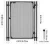 Portail pour clôture de piscine VEVOR, 1,2 x 0,75 m, Voir les images du produit 8