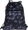 A black drawstring backpack with a Spiderman pattern. Náhled obrázku produktu