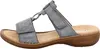 Rieker Damen Pantolette mit Klettverschluss und T-Riemen Produktbild-Vorschau 34