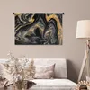 MuchoWow® Wandteppich Wandbehang Marmor - Acryl - Gold - Produktbild-Vorschau 5