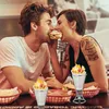 Porte-frites Relaxdays, en acier inoxydable, pour cornets Voir les images du produit 3