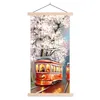 MuchoWow® Textilposter Gemälde - Ölgemälde - Straßenbahn - Produktbild-Vorschau 1