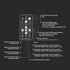 LED Solution Černé přisazené LED svítidlo Plano kulaté Náhled obrázku produktu 4