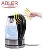 Adler AD 1225 Schnurloser Wasserkocher, Glasgehäuse, 1,7 l Produktbild-Vorschau 7
