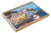 HI Puzzletisch mit 4 Schubladen 76x57x4,5 cm Holz Produktbild-Vorschau 16