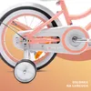 Rower dla dziewczynki 14 cali 3-5 lat Heart Bike morelowy Podgląd zdjęcia produktu 4