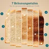 Toustovač HOMCOM, 4 přihrádky, 7 stupňů, 1860 W, šedý vzor Náhled obrázku produktu 5