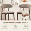 COLAMY 2er-Set Barhocker, moderne Thekenstühle mit Produktbild-Vorschau 10