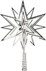 Riffelmacher Christbaumspitze Metall Stern 33cm | 17859 - Produktbild-Vorschau 7