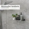 Intirilife Duschablage aus Edelstahl mit 60 x 13 cm - Produktbild-Vorschau 7